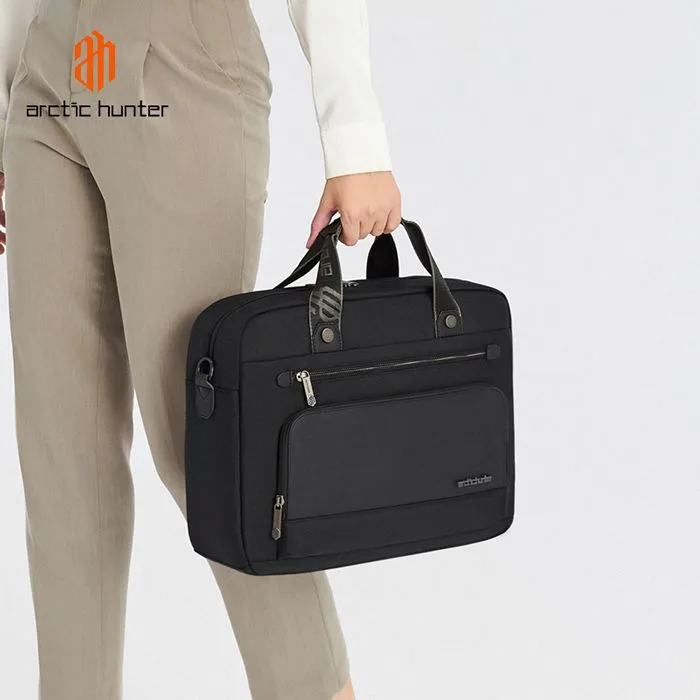 ARCTIC HUNTER τσάντα ώμου GW00017 για laptop 15.6", 14.5L, μαύρη — εικόνα 7