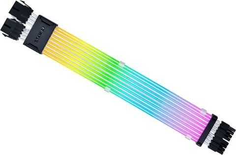 LIAN LI Strimer Wireless CPU - 8-Pin ARGB Power Extension Cable - 2.4GHz - (without Controller)