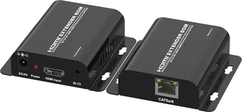 POWERTECH HDMI video extender CAB-H148 μέσω καλωδίου RJ45, 1080p, 60m