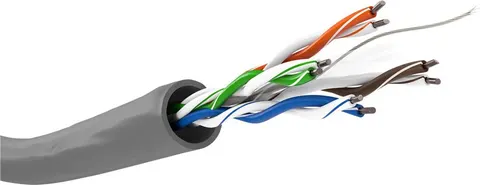 GOOBAY καλώδιο δικτύου 95694, CAT 6 U/UTP, CCA, 100m, γκρι