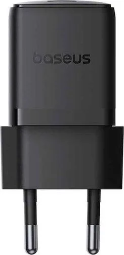 BASEUS Palm φορτιστής ΓΡΗΓΟΡΗΣ φόρτισης, 1 θύρα, 30W, ΜΑΥΡΟΣ — εικόνα 2