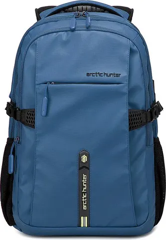 ARCTIC HUNTER τσάντα πλάτης B00388 με θήκη laptop 15.6", USB, 27L, μπλε