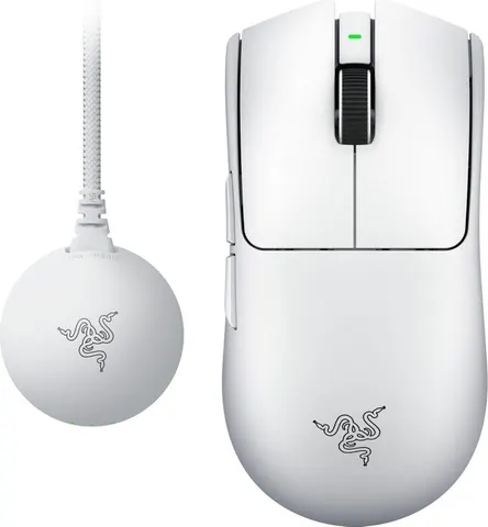 Razer VIPER V4 PRO White – Wireless Gaming Mouse – 50g – 8K Polling Rate – 50K DPI – 180h Battery
