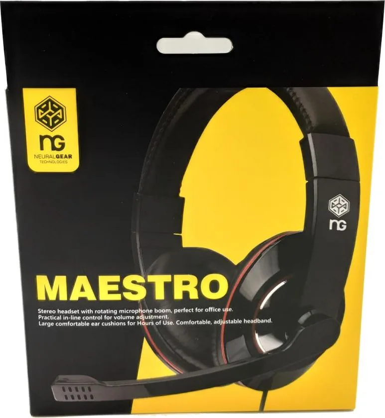 NG Maestro Stereo Headset With Microphone. — εικόνα 2