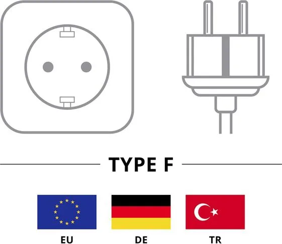 GOOBAY καλώδιο τροφοδοσίας 57846, 0.75mm², 1m, μαύρο — εικόνα 2