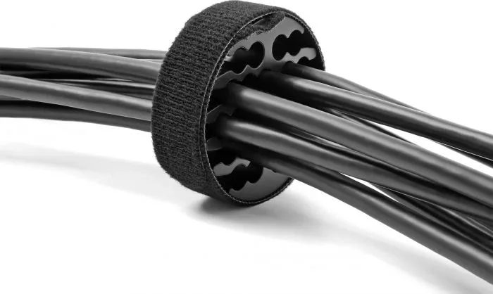 DELOCK οργανωτής καλωδίων 66057 με δεματικό τύπου velcro, 24 καλωδίων — εικόνα 2