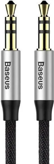 BASEUS Yiven M30 καλώδιο ήχου, 3.5mm, 1m, μαύρο — εικόνα 2