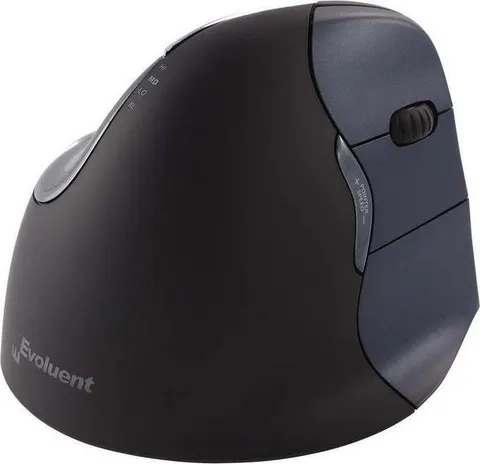 MOUSE Evoluent VerticalMouse 4 Right Wireless/Bluetooth Optical Black 135gr MAC OS Only
