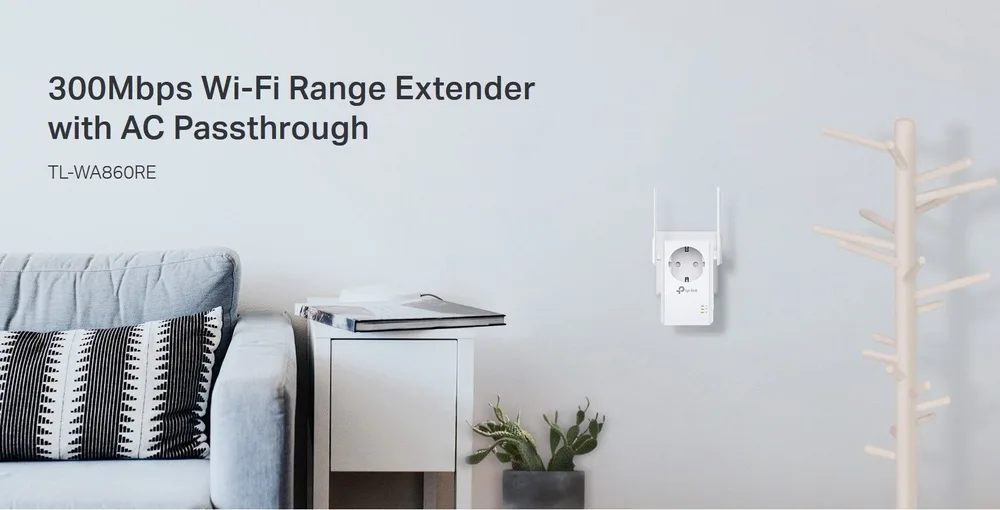 TP-LINK Range Extender TL-WA860RE, Passthrough, 300Mbps, Ver. 6.0 — εικόνα 5