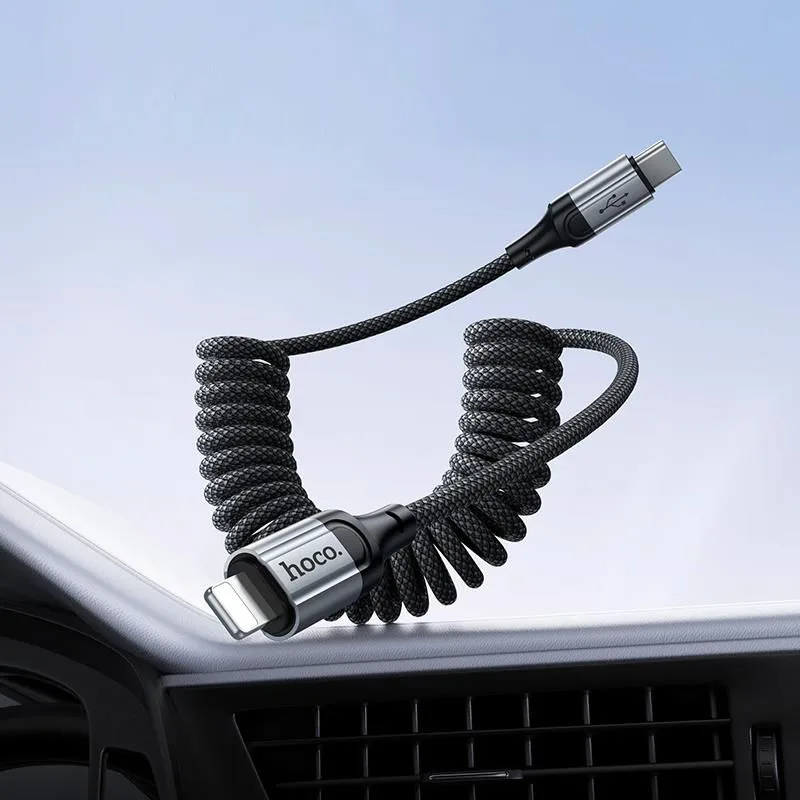 HOCO X121 Nuevo καλώδιο φόρτισης Type-C ΣΕ Lightning, 27W, μαύρο — εικόνα 5