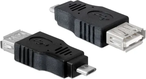 POWERTECH αντάπτορας USB σε Micro USB CAB-U029, μαύρος