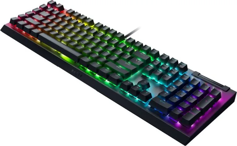 Razer BlackWidow V4 X - RGB Gaming Mechanical Keyboard - Macro Keys - Green Clicky Switches — εικόνα 2