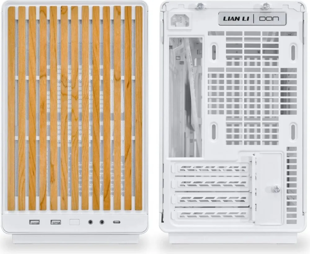 LIAN LI DAN Case A3 Wood White - M-ATX All Mesh Steel-Fabric PC Case from Daniel Hansen — εικόνα 7