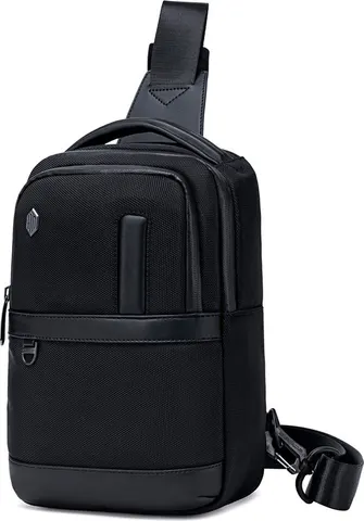 ARCTIC HUNTER τσάντα Crossbody XB00678, 5.8L, μαύρη