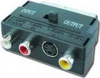 CABLEXPERT αντάπτορας Scart ΣΕ 3 RCA & 1 S-Video με ΔΙΑΚΟΠΤΗ