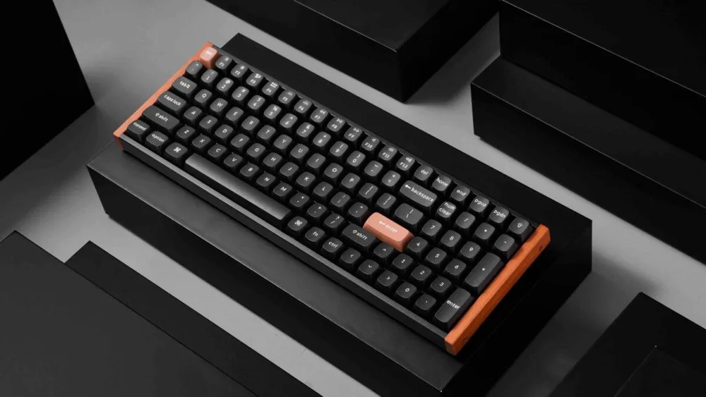 Keychron K4 HE (K4H-F1) Special Wood Edition Wireless Magnetic Hall Effect RGB Keyboard 96% US — εικόνα 4