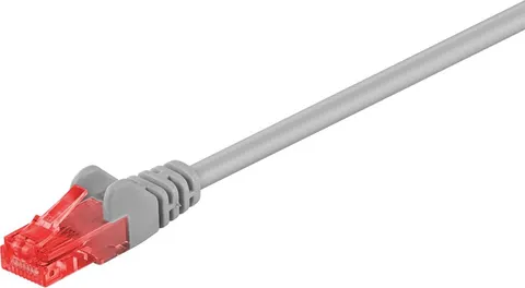 GOOBAY καλώδιο δικτύου 68444, CAT 6 U/UTP, CCA, 10m, γκρι