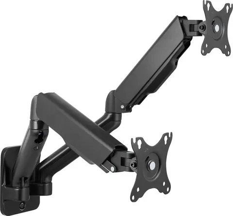 BRATECK επιτοίχια βάση για 2x οθόνες LDA32-114, 17-32", έως 9kg