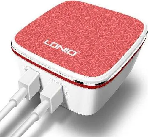 LDNIO A2405Q φορτιστής QC3.0 2 Ports + 1M Lightning Cable, 18W — εικόνα 4