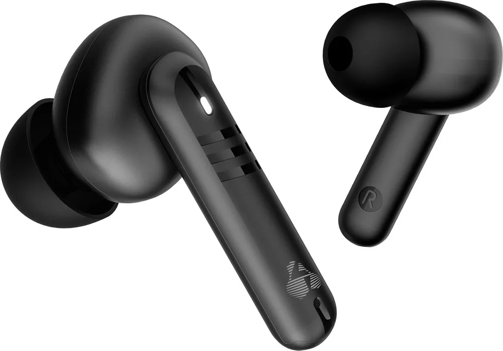 POWERTECH earphones με θήκη φόρτισης PT-1227, TWS, ENC, 30/480mAh, μαύρα — εικόνα 3