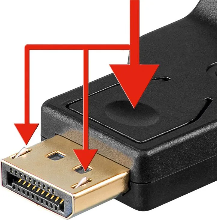 GOOBAY αντάπτορας DisplayPort σε VGA 63489, gold-plated, μαύρος — εικόνα 2