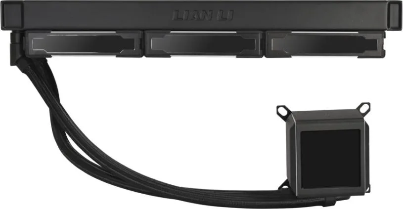 LIAN LI Galahad II LCD 360 SL-Inf Black - AIO GPU Liquid Cooler with ARGB INFINITY Fans — εικόνα 3