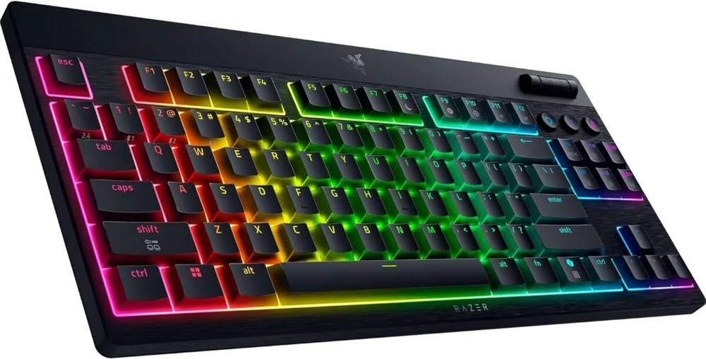 Razer BlackWidow V4 Low Profile Tenkeyless HyperSpeed - Wireless RGB Keyboard - Green Switch — εικόνα 2