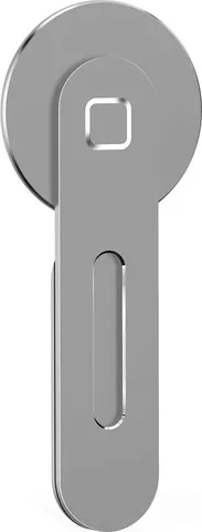 POWERTECH βάση για smartphone PT-1352, μαγνητική, ασημί