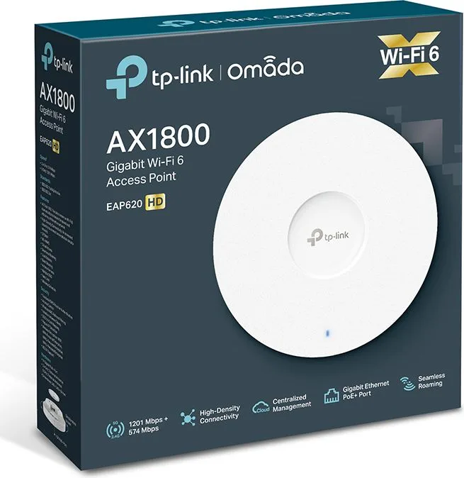 TP-LINK access point EAP620 HD, AX1800, WiFi 6, ceiling mount, Ver. 3.2 — εικόνα 2