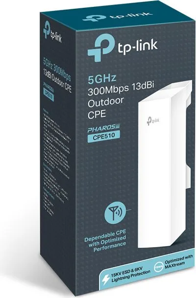 TP-LINK access point CPE510, 5GHz, 300Mbps, εξωτερικού χώρου, Ver. 3.2 — εικόνα 3