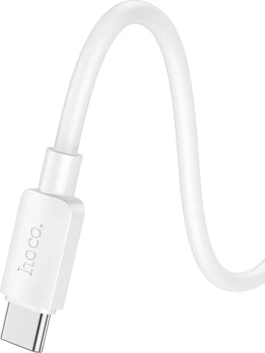 HOCO X96 καλώδιο φόρτισης και δεδομένων Hyper Type-C, 100W, 0.25m, λευκό — εικόνα 3