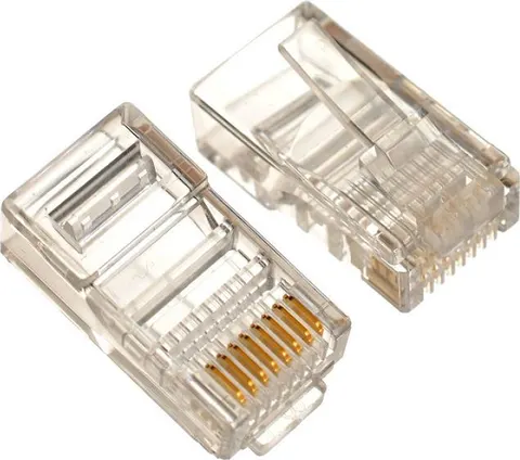 POWERTECH βύσμα RJ45 Cat 5e CAB-N087, 8p8cs , no metal, 50τμχ