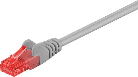 GOOBAY καλώδιο δικτύου 68409, CAT 6 U/UTP, CCA, 3m, γκρι
