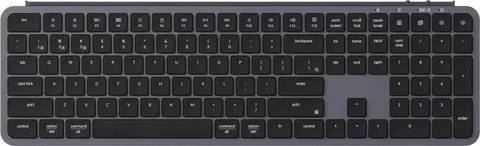 Keychron B6 Pro (B6P-K1) Ultraslim Wireless BT Keyboard ZMK Online customization - Gray 100% US Lay