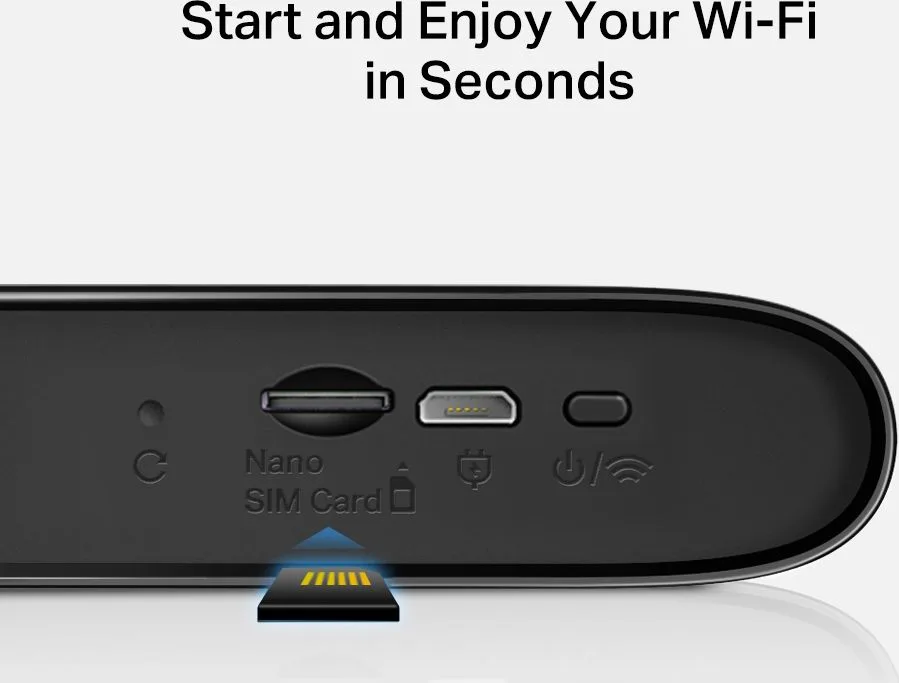 MERCUSYS router MT110, 4G LTE, WiFi 150 Mbps, 2200mAh, Ver. 2.0 — εικόνα 4