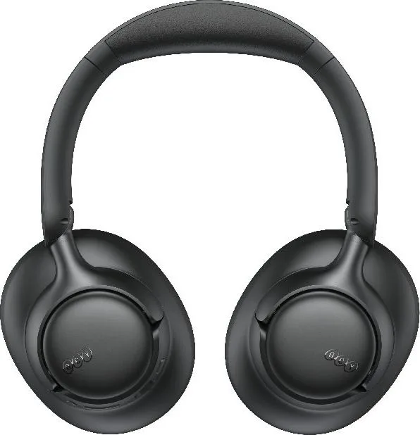 QCY H6 Neo Black - Bluetooth 6.0 ANC iOS/Android Call Noise Cancelling Headphones LDAC Graphene Driv — εικόνα 2