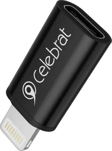 CELEBRAT αντάπτορας Lightning σε USB-C CA-03, 2A, 480Mbps, μαύρος