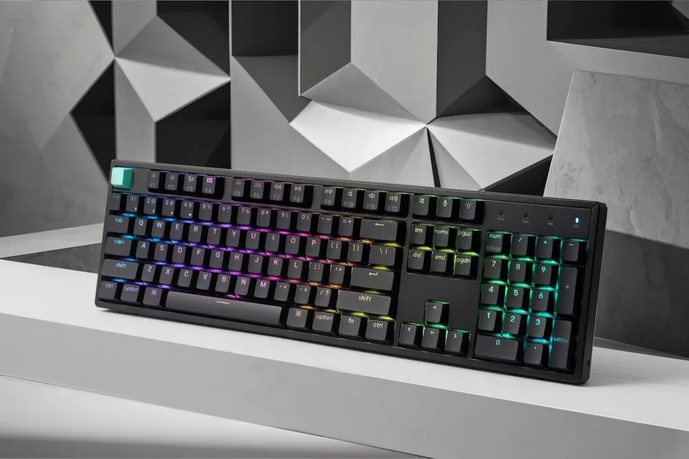 Keychron K10 HE (K10H-J1) Shine-Through Wireless Magnetic Hall Effect RGB Keyboard 100% US Layout — εικόνα 2