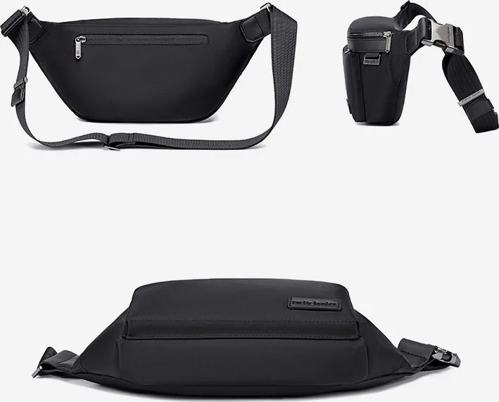 ARCTIC HUNTER τσάντα Crossbody XB00837, 3.5L, μαύρη — εικόνα 6