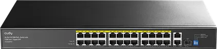 Cudy FS1026PS1 – Unmanaged PoE+ Switch με 24x PoE και 2 uplink