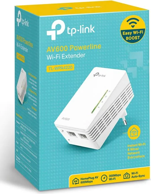 TP-LINK Wi-Fi Powerline Extender, AV600 300Mbps, Ver. 4.0 — εικόνα 5
