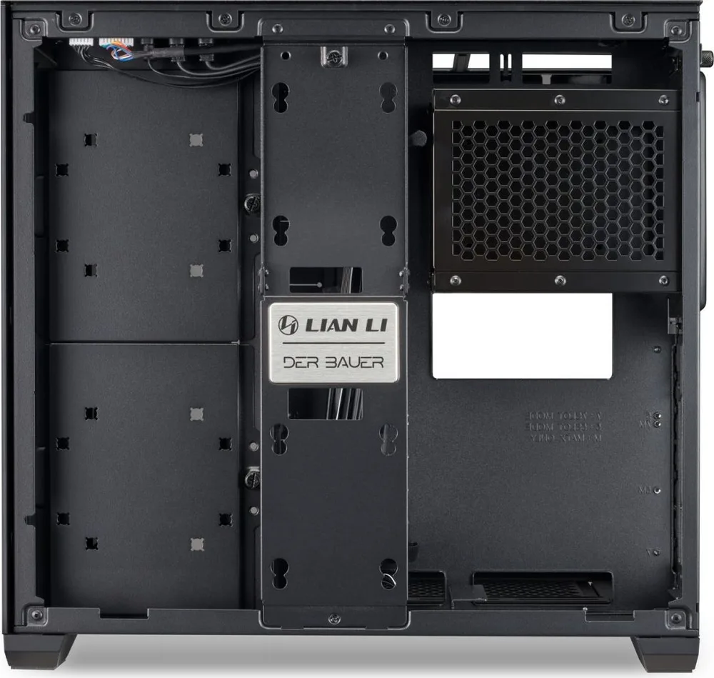 LIAN LI O11 AIR MINI Black PC Case ATX / M-ATX with 3 standard Fans (front 120mmx2, rear 120mmx1) Me — εικόνα 5