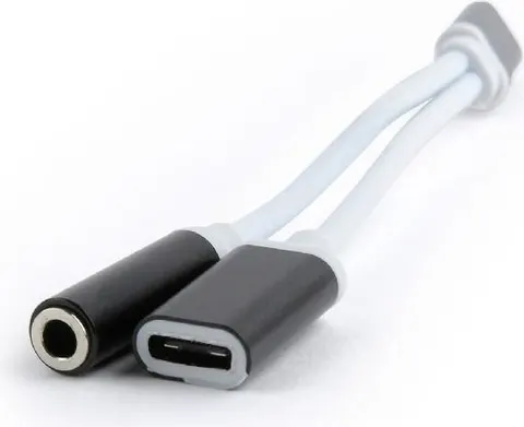 Cablexpert καλώδιο Type-C ΣΕ 3.5mm Stereo+power μαύρο