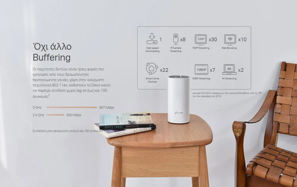 TP-LINK Home Mesh Wi-Fi System DECO E4, AC1200, Ver. 2.0 — εικόνα 5
