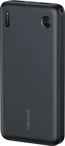 USAMS power bank CD253, 2x θύρες εξόδου, 10000mAh, 10W, μαύρο
