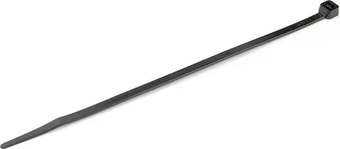 POWERTECH δεματικά καλωδίων TIES-064, 300x7.5mm, μαύρα, 100τμχ