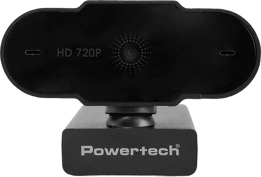 POWERTECH web camera PT-1426, 0.9MP, 720p HD, fixed εστίαση, 1.5m, μαύρη — εικόνα 2