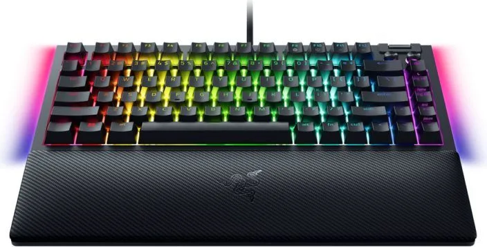 Razer BLACKWIDOW V4 75% - Mechanical RGB Gaming Keyboard - Hot-Swappable - Orange Tactile Switches — εικόνα 5