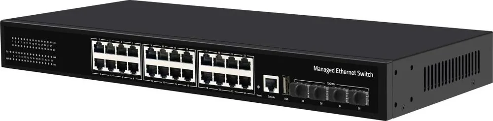 Cudy GS5024S4 24-PORT Layer 3 Managed Gigabit Switch With 4 10G SFP Slots — εικόνα 2