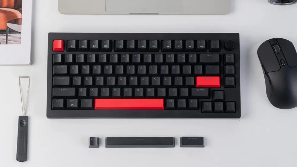 Lemokey X4 QMK (X4-A3) Wired Mechanical Keyboard 75% Brown Switch US Layout — εικόνα 6